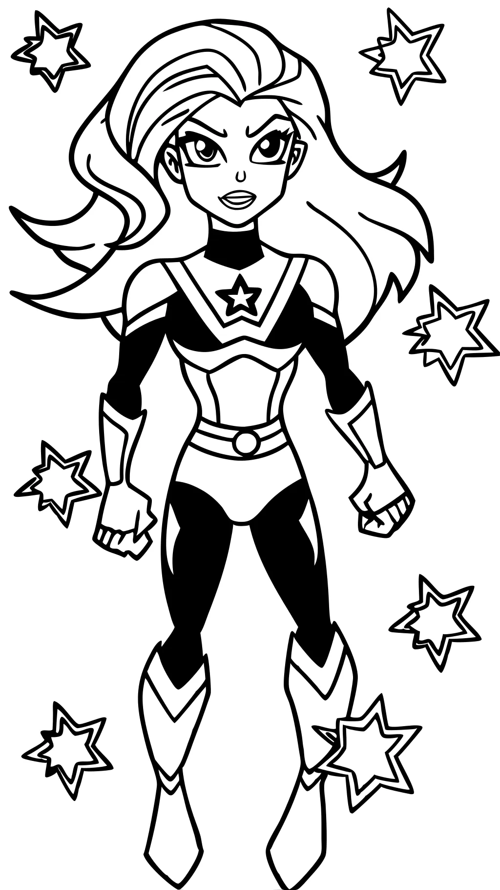 coloriages Starfire